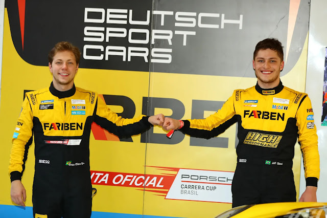 Enzo Elias e Jeff Giassi, destaques na Porsche Endurance Series